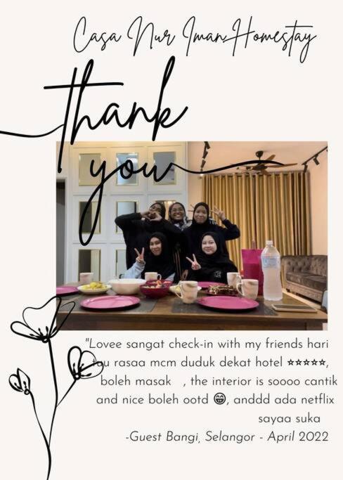 Homestay Casa Nur Iman @Adelia 까장 외부 사진
