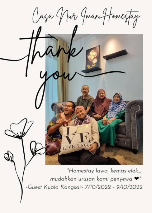 Homestay Casa Nur Iman @Adelia 까장 외부 사진